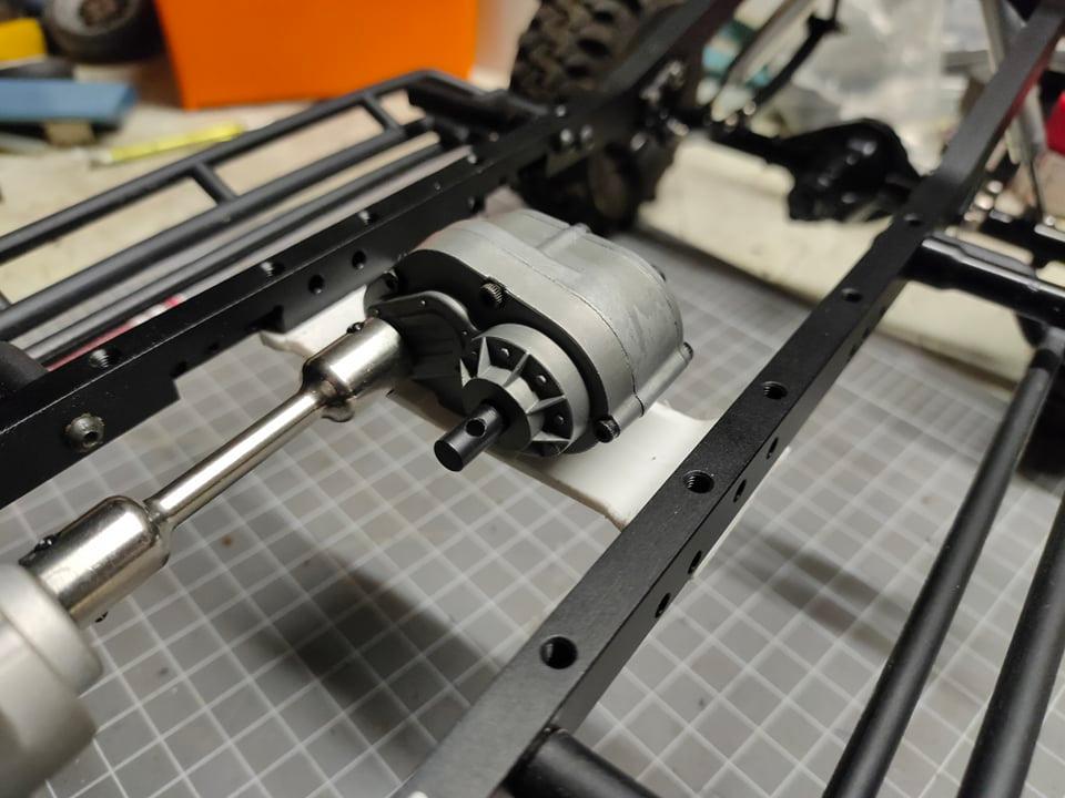 STL file Rc4wd overdrive/underdrive transfercase low profile