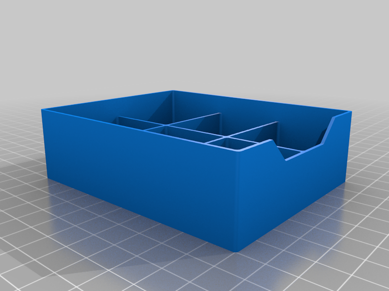 Customizable Mini Storage Drawers - OpenSCAD by smartroad, Download free  STL model