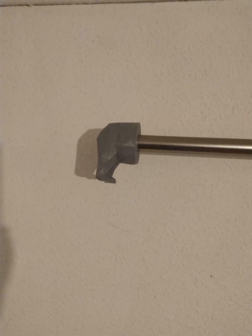 Free 3D file Curtain rod end Low Poly Bear・Template to download and 3D print ・Cults