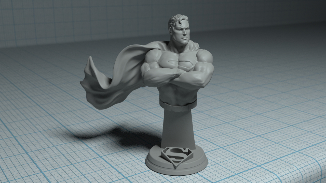 Файл STL SUPERMAN fanart bust alex ross style 3D print model 🦸‍♂️ ...