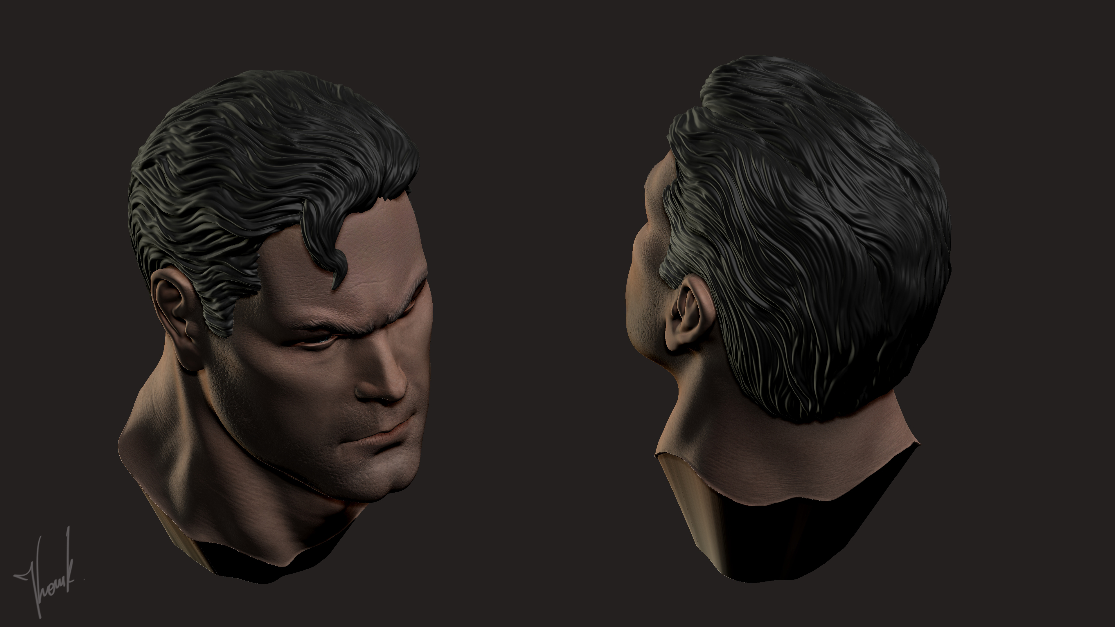 Файл STL SUPERMAN fanart bust alex ross style 3D print model 🦸‍♂️ ...