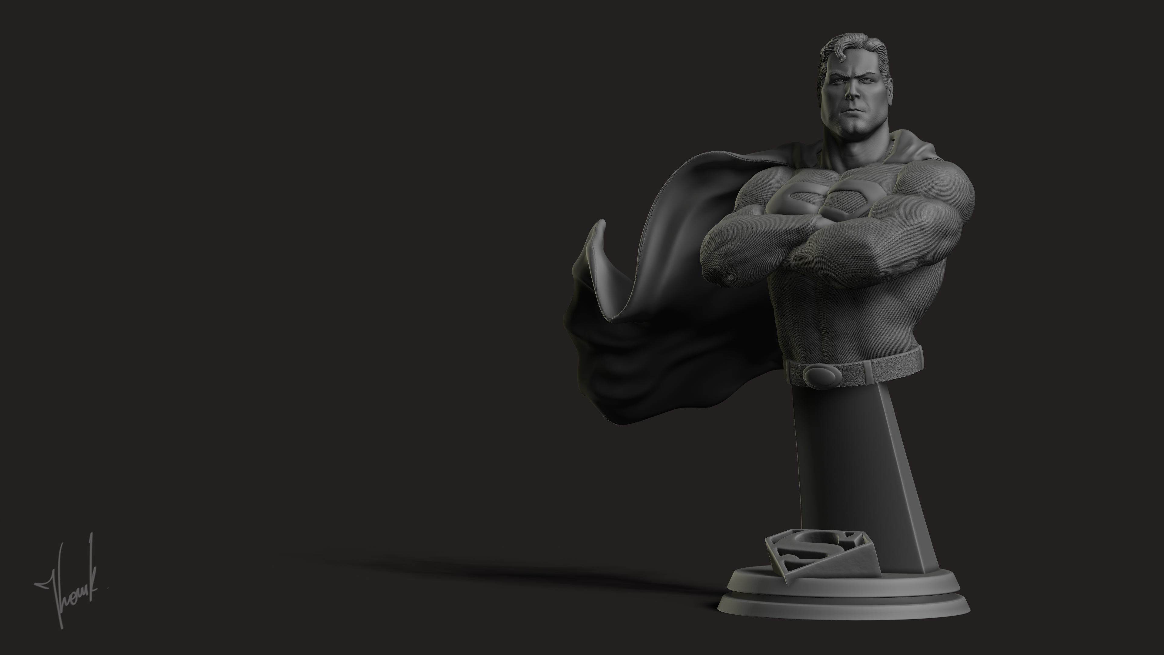 Файл STL SUPERMAN fanart bust alex ross style 3D print model 🦸‍♂️ ...