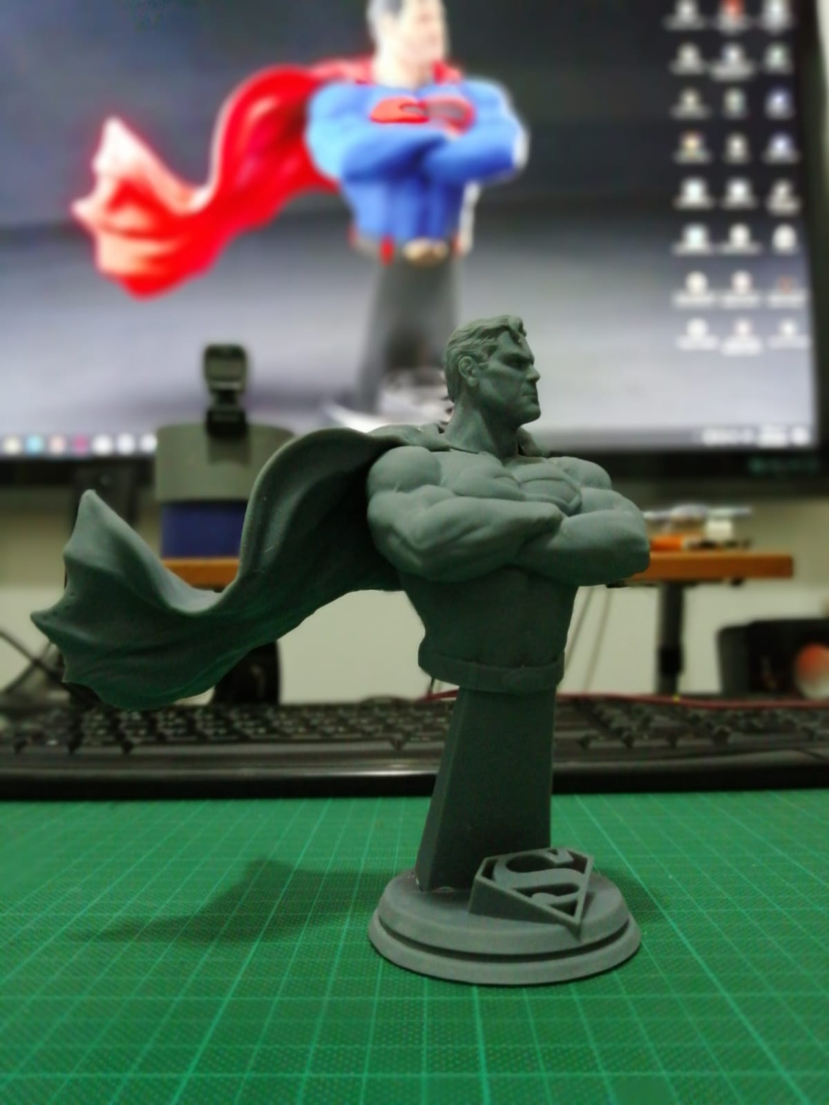 Файл STL SUPERMAN fanart bust alex ross style 3D print model 🦸‍♂️ ...
