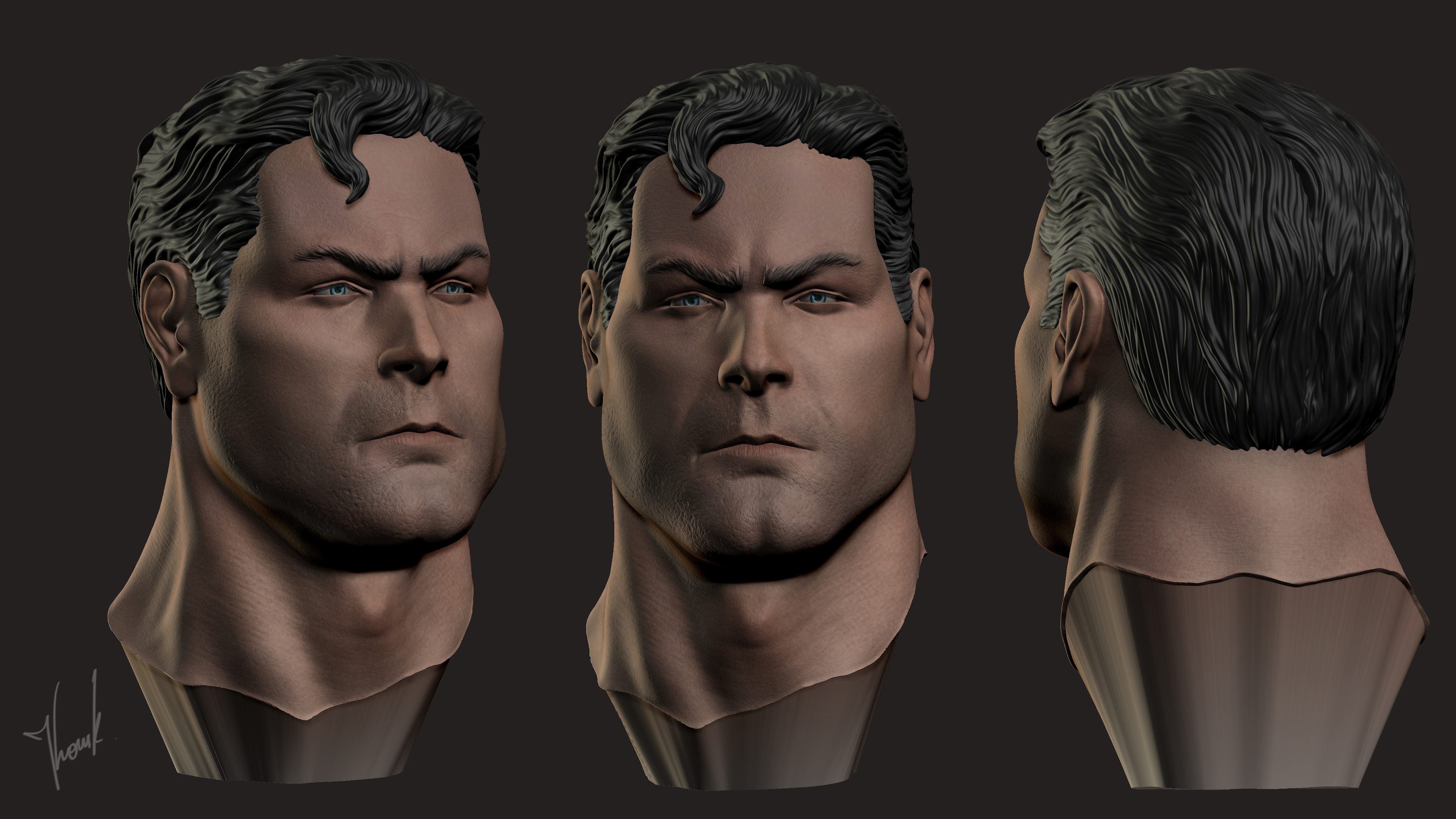 Файл STL SUPERMAN fanart bust alex ross style 3D print model 🦸‍♂️ ...