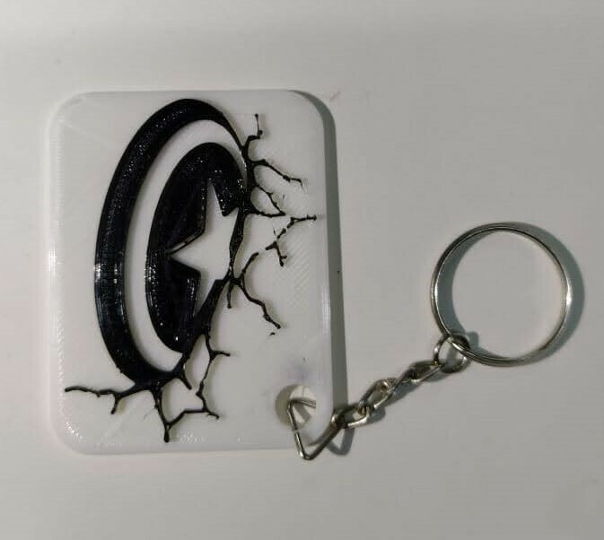 STL file key rings for 10 🔑・3D print design to download・Cults