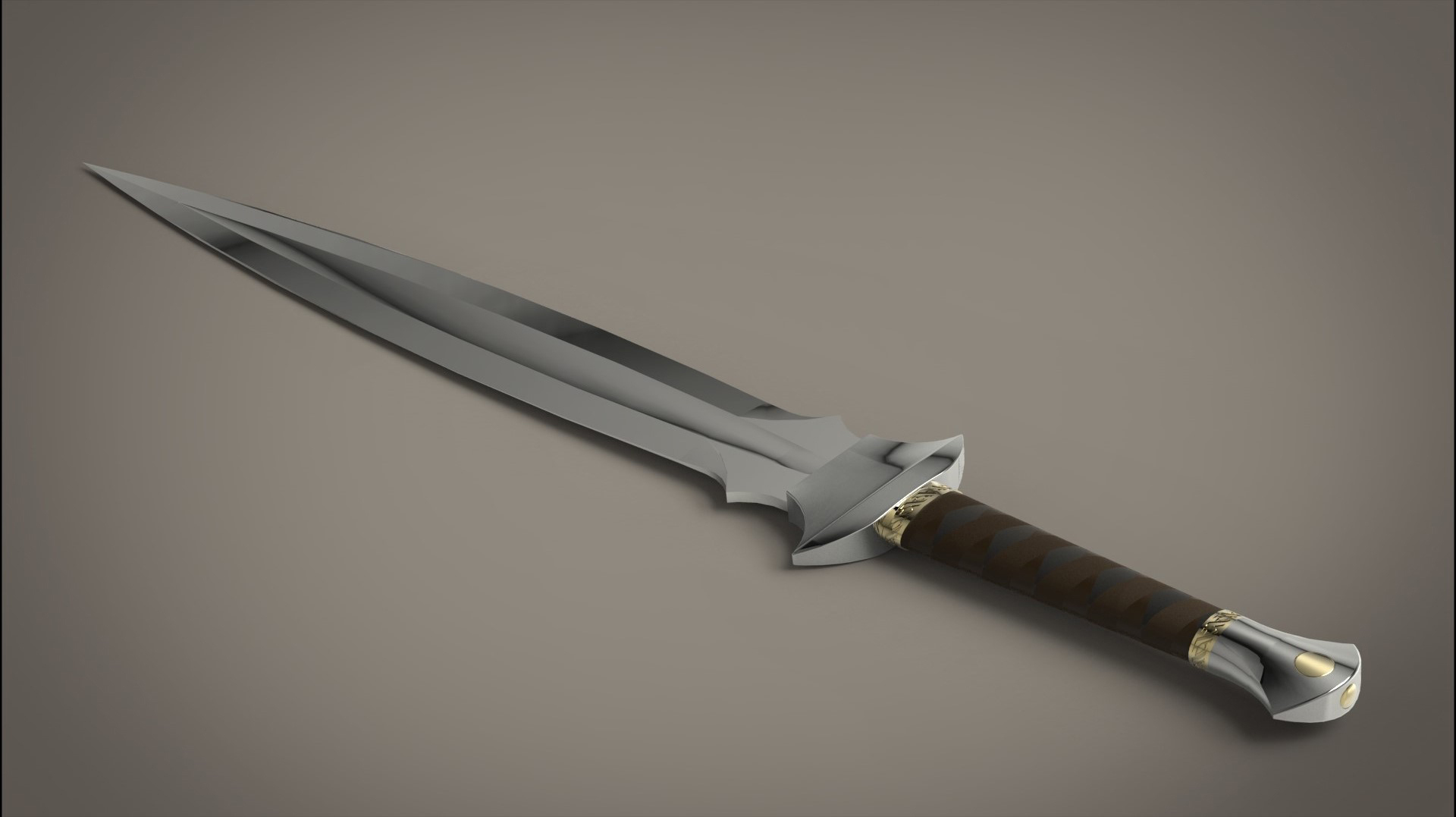 STL file Sam Gamegie's sword - LOTR・3D printer model to download・Cults