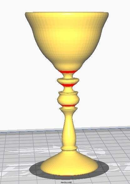 Free STL file Silver goblet・3D printing design to download・Cults