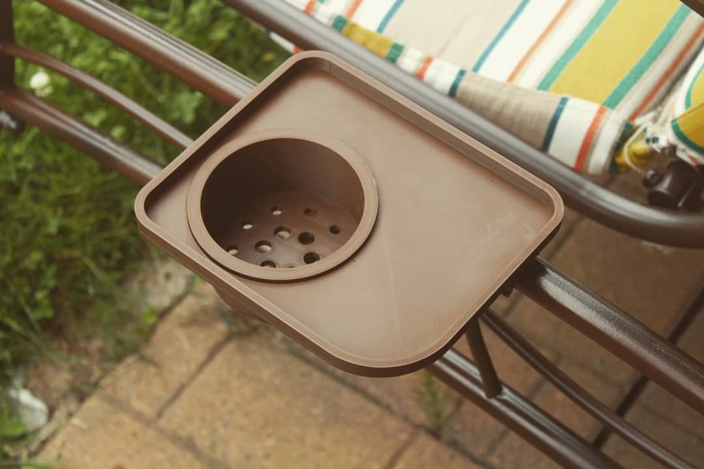 Cupholder table 3D model