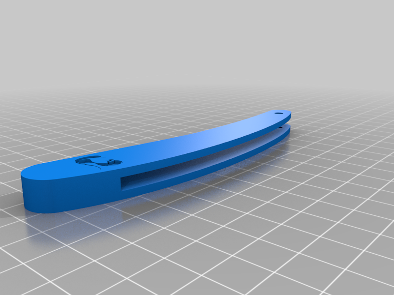 Straight Razor Handle 3D model