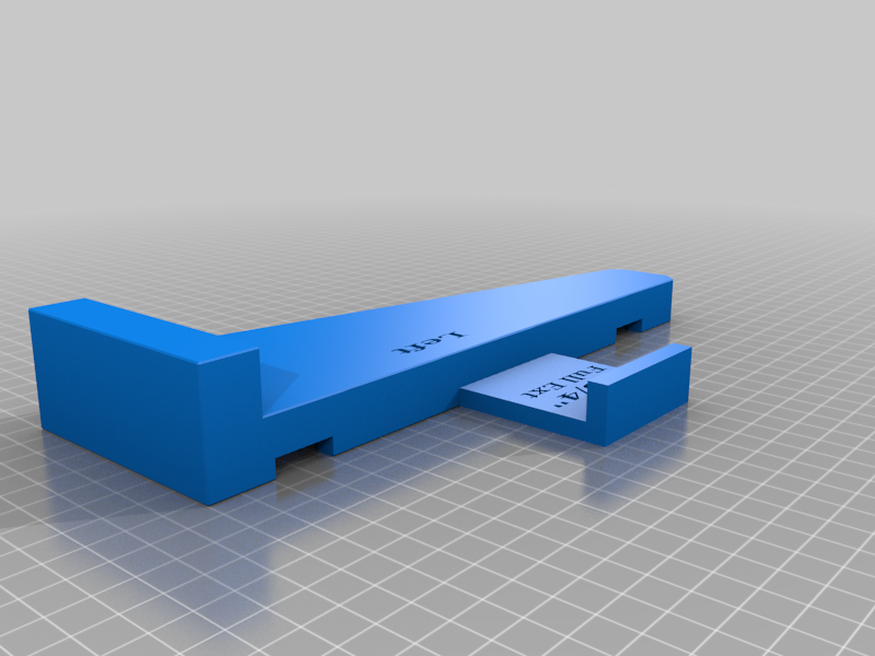 Free STL file Drawer Slide v2 Alignment Jig Improved Single Sided 🛝
