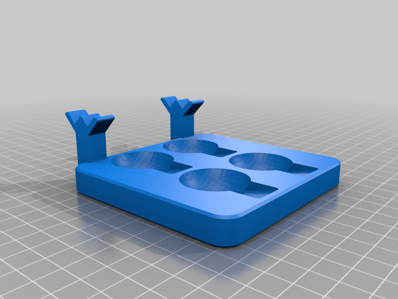 Free 3D file Smaller Paint Pallet with Brush Holder 🎨・3D printing ...