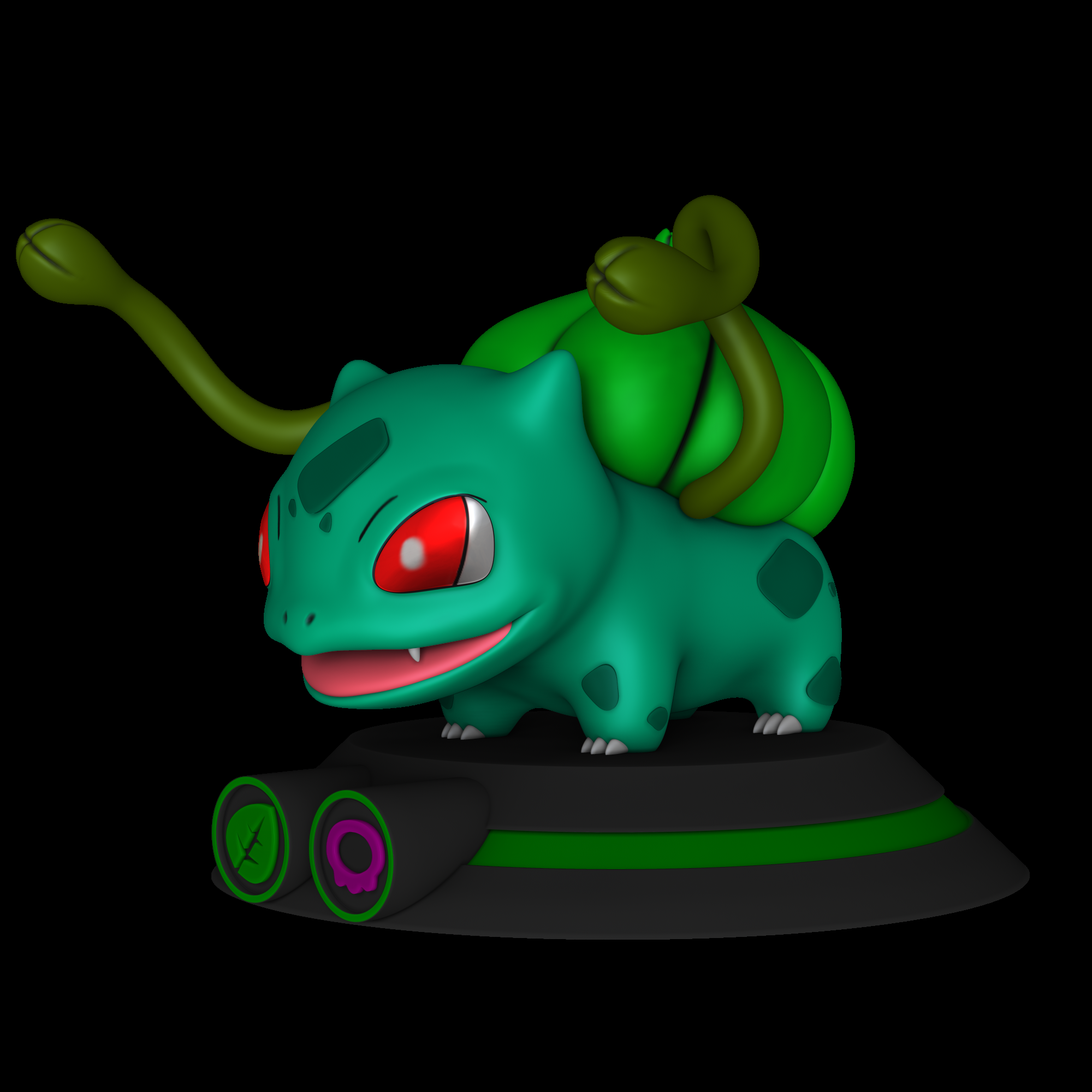 Archivo 3D Bulbasaur - Pokemon・Modelo para descargar y imprimir en 3D・Cults