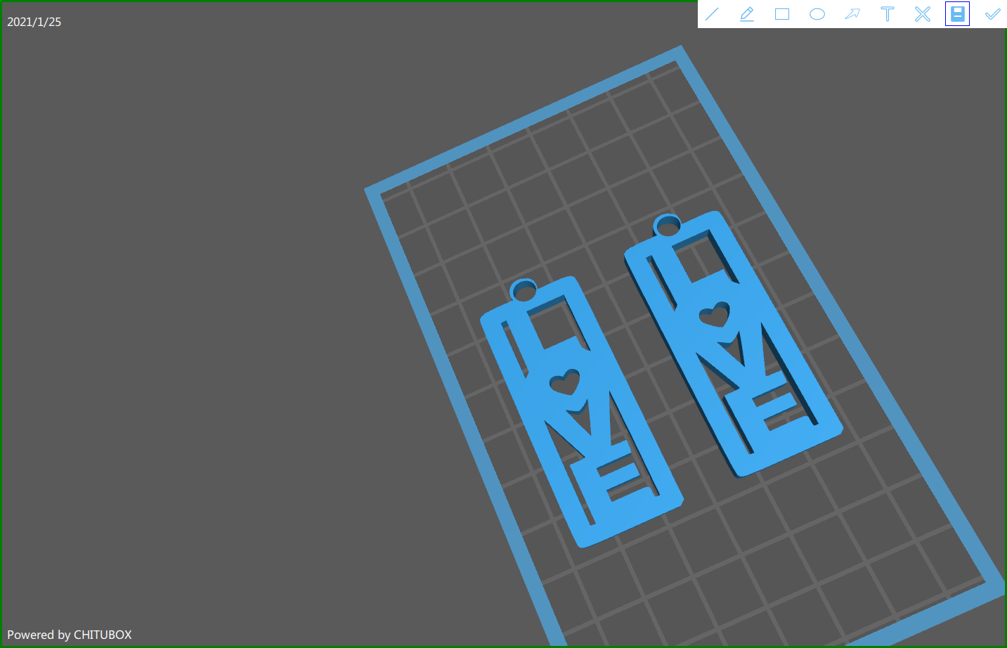 STL file drop earrings・3D printer design to download・Cults