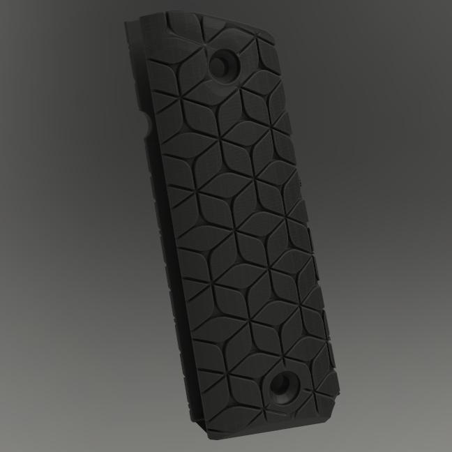 3D file Umarex Colt Government 1911 A1 9mm P.A.K. Grips ! 👽・Template to ...
