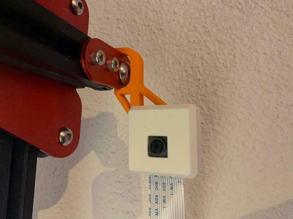 Free STL file CR10S PRO V2/ Ender 3, Z Axis PI Camera Mount・3D