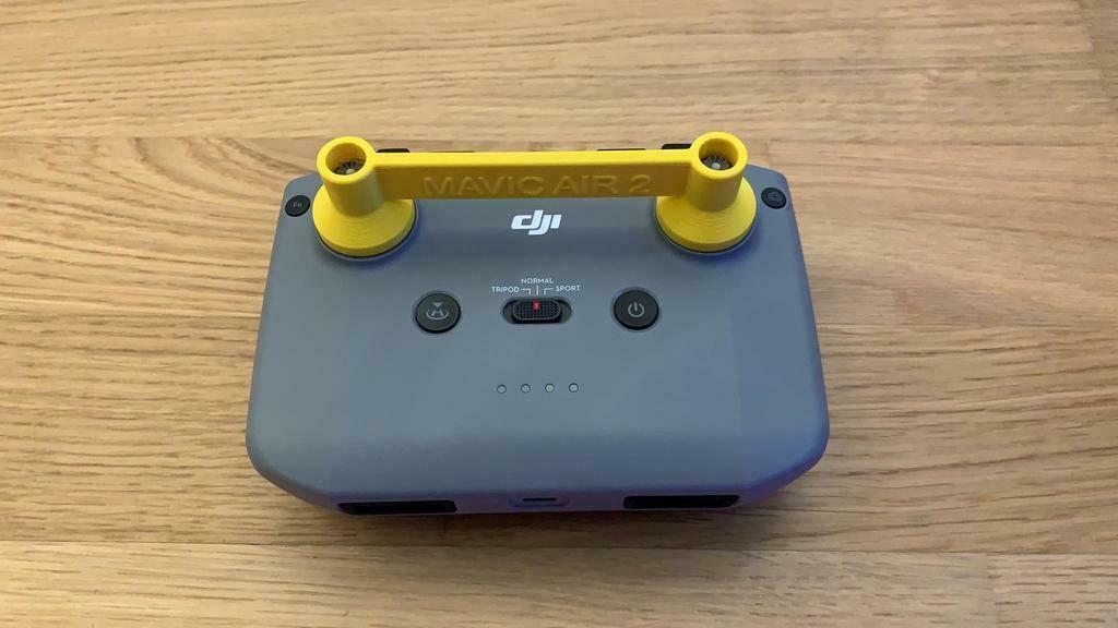 Steuerknüppel-Transportschutz Für DJI Mavic Air 2 Fernbedienung – Schwarz, Made In Germany, 3D-gedruckt