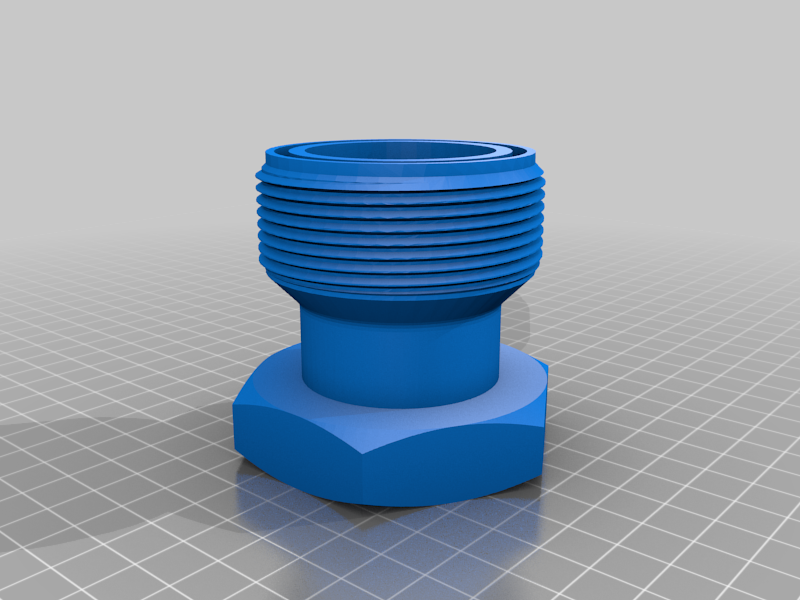 Free 3D file Coleman drain to Intex Pump fitting 🎱・3D printer model to ...
