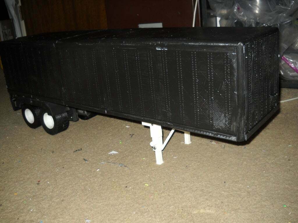 Free STL file 1/14 scale Semi Trailer 🚐・3D printable model to download ...