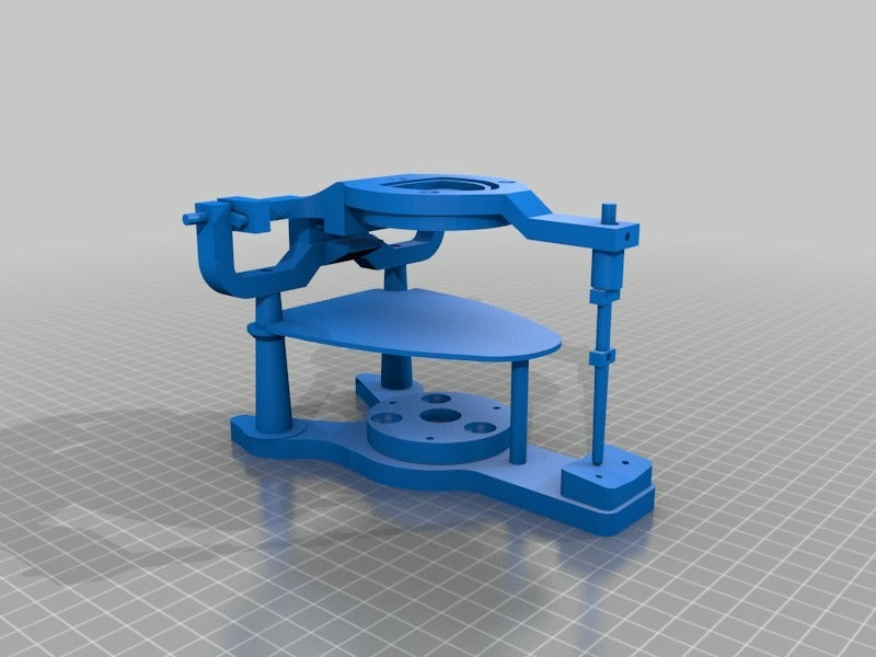 Free STL file base dental articulator 🧲・3D printing model to