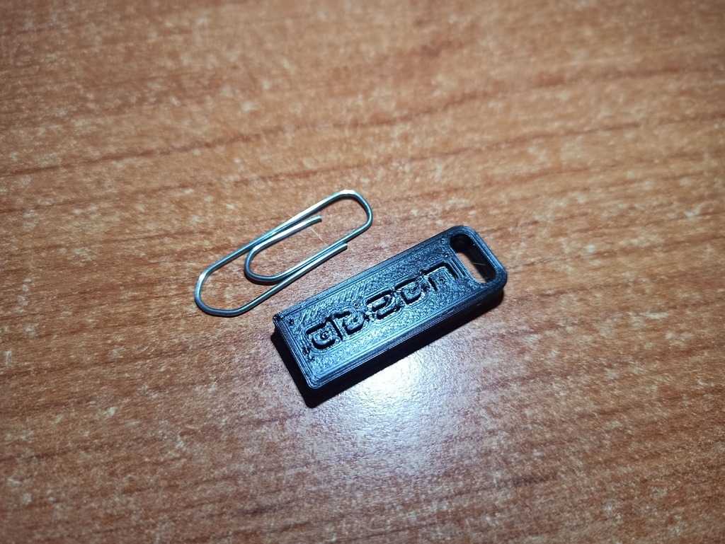 Free 3D file Zipper pull with paperclip・3D printable design to download