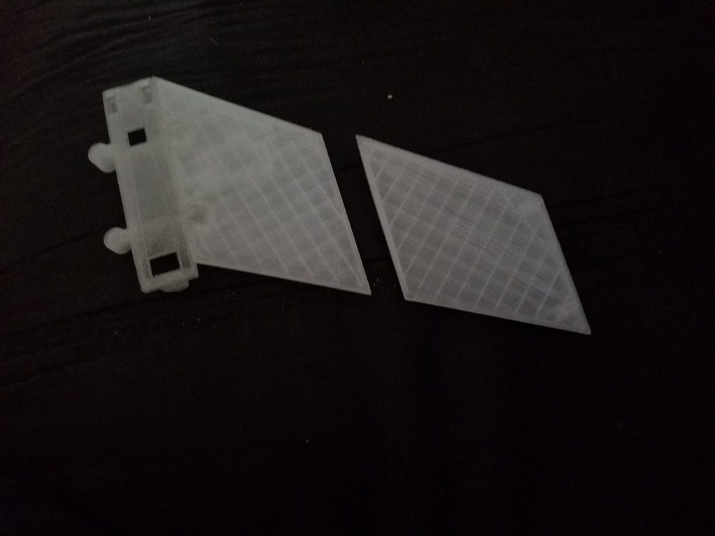 Free 3D file 300mm Micro brushless 3d printed wing by btnewman Cut to ...