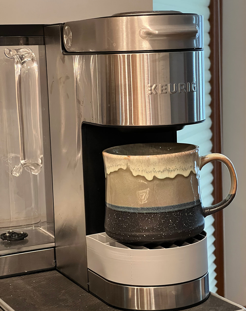 Free 3D file Keurig Supreme Plus mug lifter ・Model to download and 3D