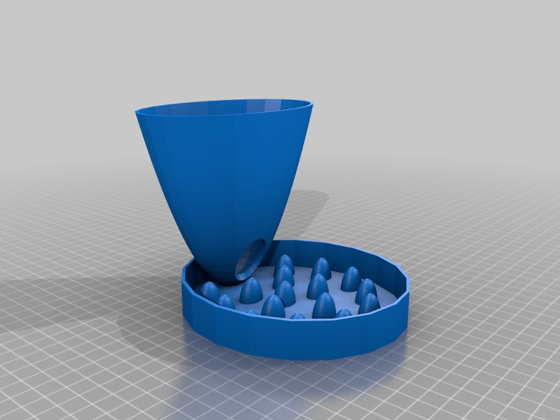 Free 3D file Slow feeder bowl for cats 🥣・3D printing design to download