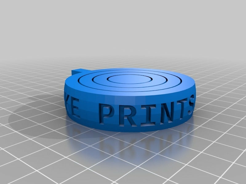 Free STL file Rotating rings keychain 🗝️・Model to download and 3D print