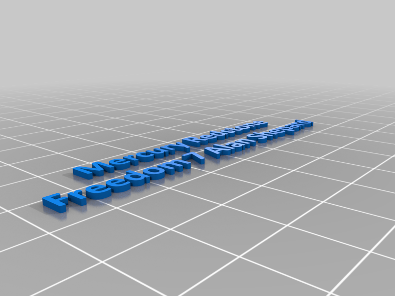 Free STL file Mercury Redstone information Plate・3D print object to ...