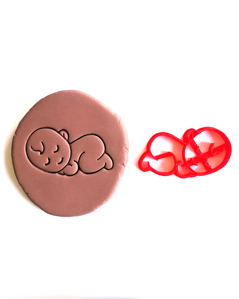 STL file Baby Cookie Cutter・3D printable design to download・Cults