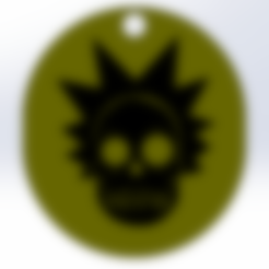 Download free STL file skeleton rick • 3D printable object ・ Cults