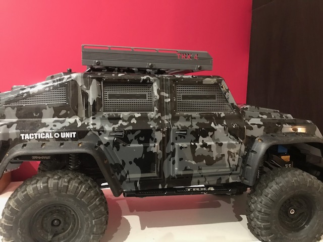 STL file TRX 4 Tactical unit roof rack・3D printable model to download・Cults