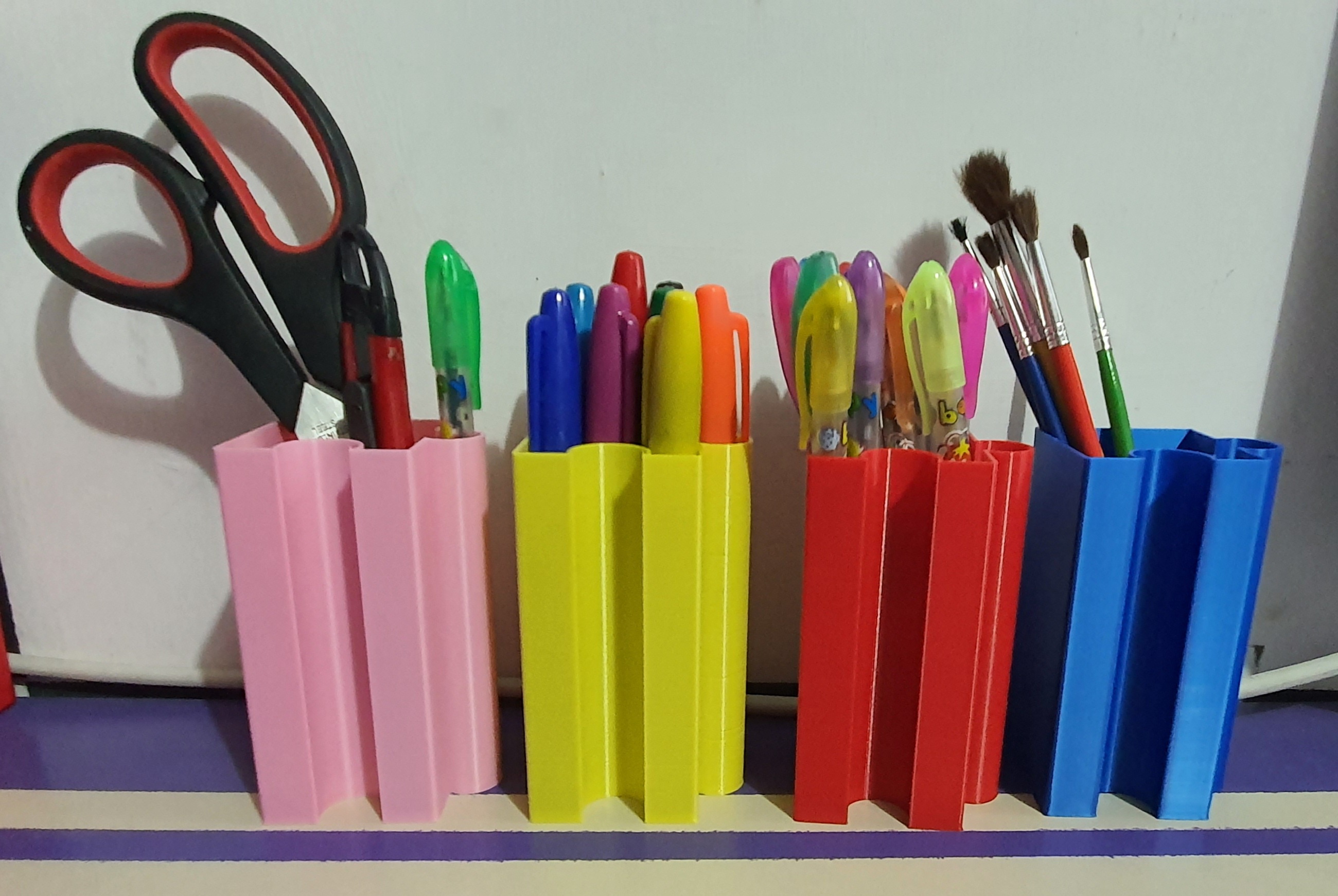 3D file Puzzle Desk Pen・3D print design to download・Cults