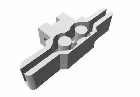 Free STL file Y belt locker - Prusa i3・3D print design to download・Cults