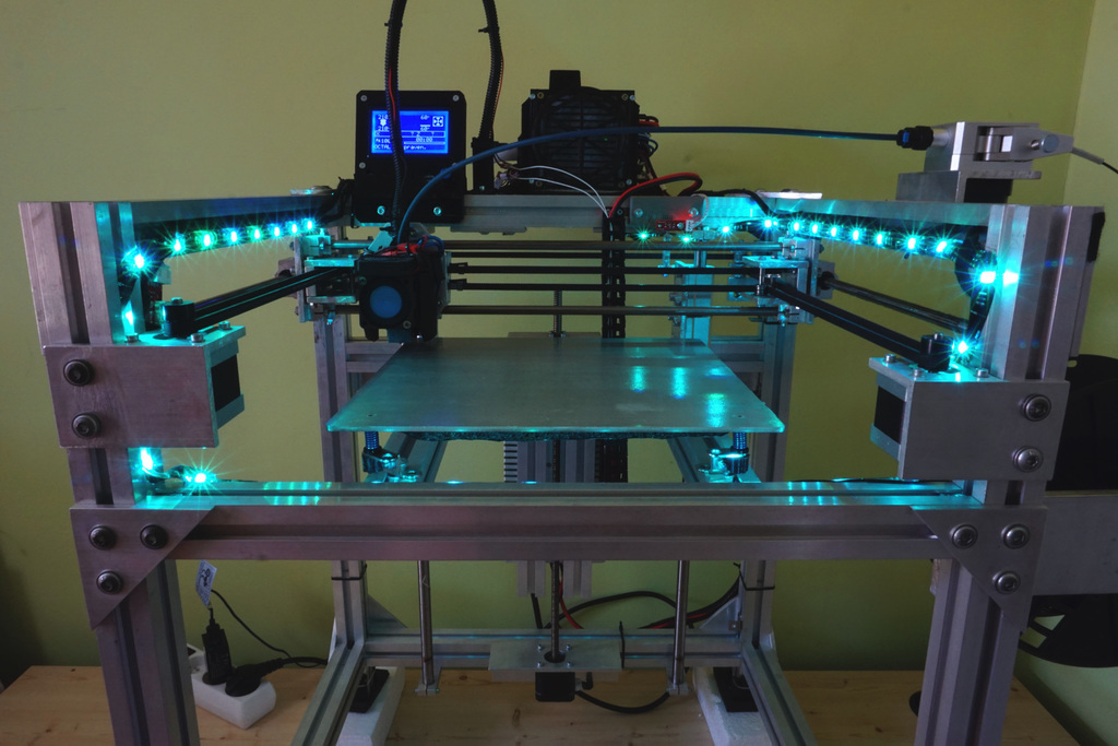 Free 3D file ALUMINIUM 3D PRINTER OCTAL・3D printer model to download・Cults