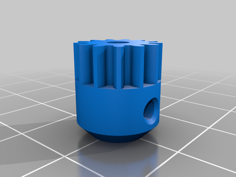 BLADE 13T 0.6M Pinion Gear - Compatible With B500 3D/X Helicopter, Part # BLH1813 - View #9