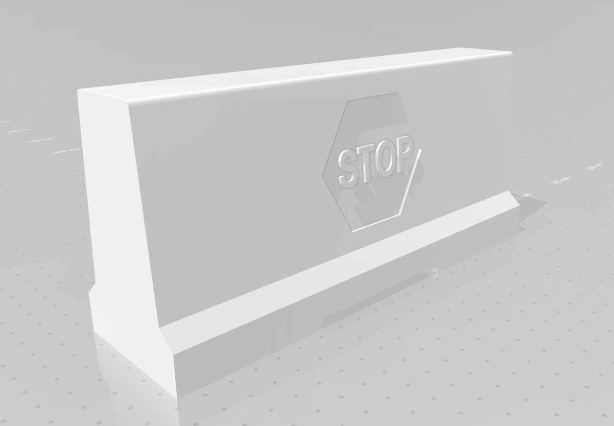 STL file Road Barrier 1/10・3D printing design to download・Cults
