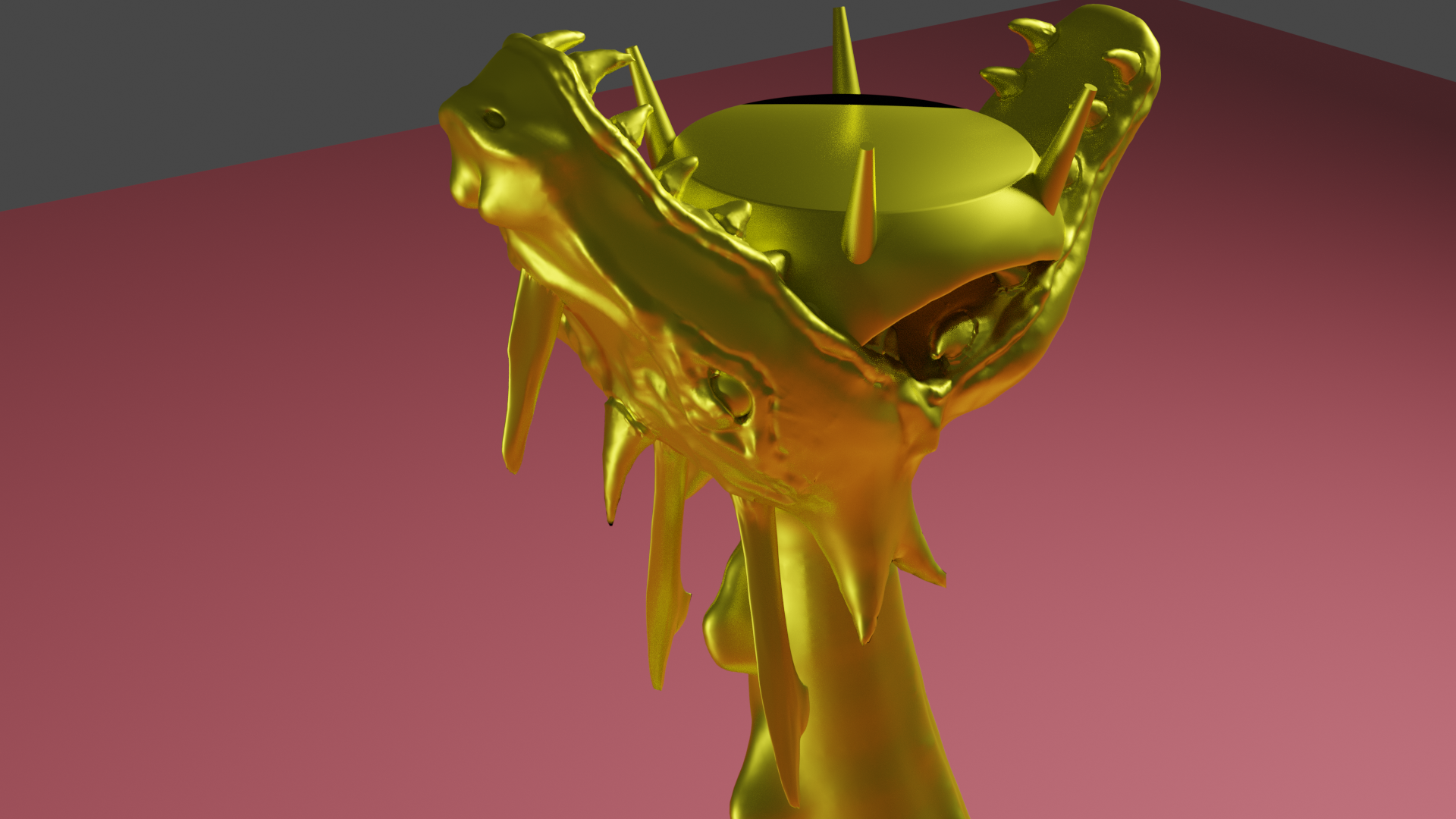 STL file Dragon Candlestick Candle Holder 🐉・3D printable model to