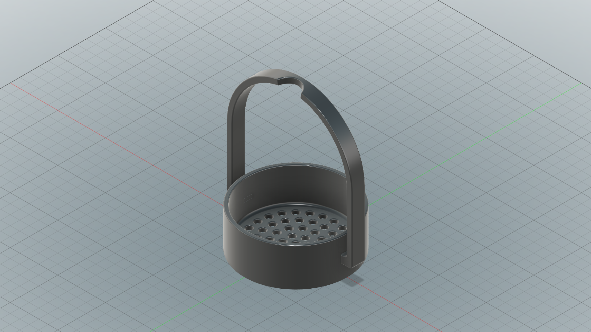 STL file 100mm Round Bath Bomb Diffuser Basket-Commercial License・3D ...