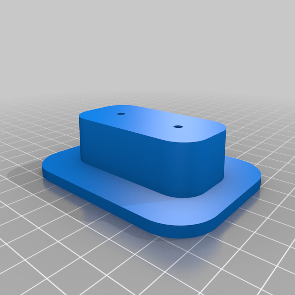 Free STL file Logitech quickcam mount to 1/2