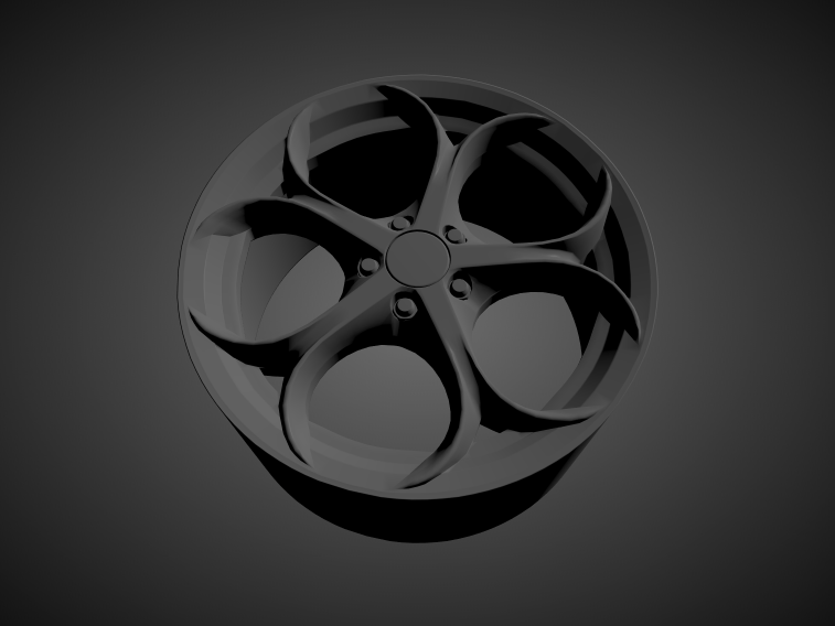 STL file ALFA ROMEO QUADRIFOGLIO scalable and printable rims・3D ...