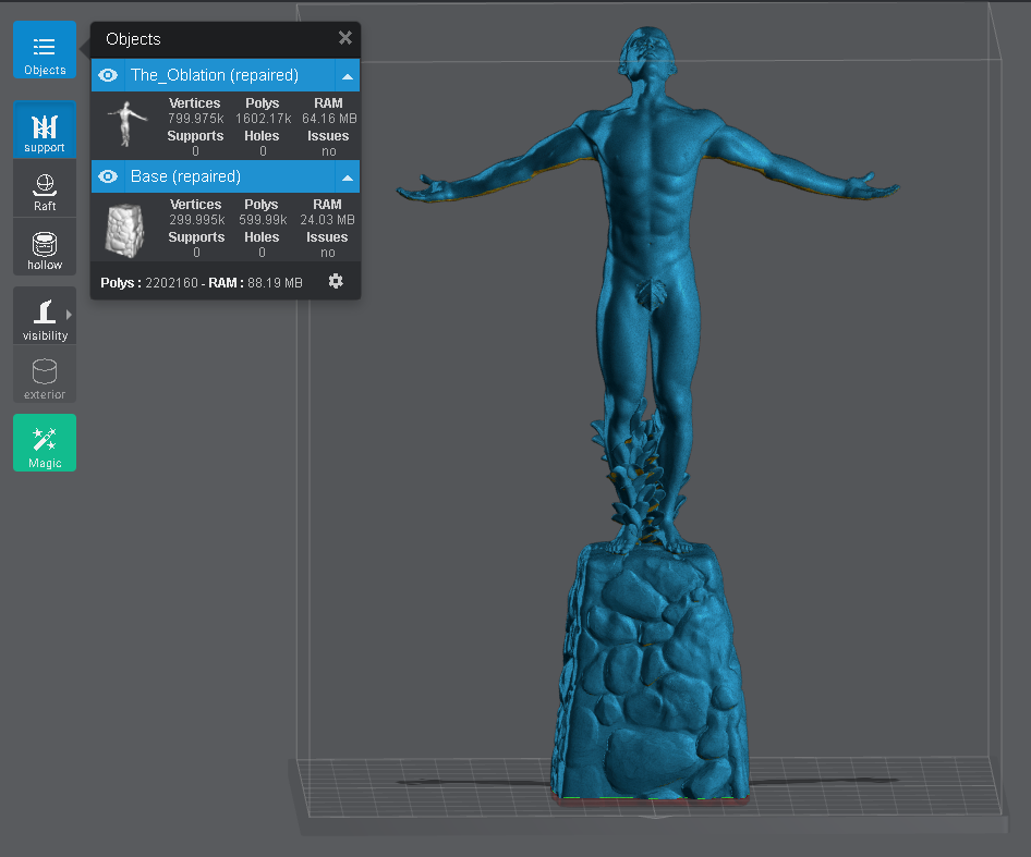 STL file The Oblation Statue ⬆️・3D print object to download・Cults