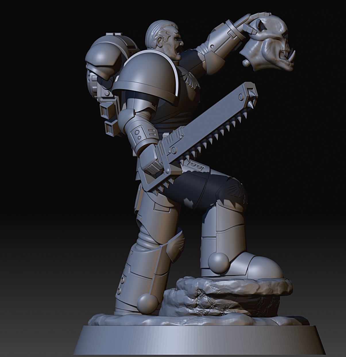 3D file Space Marine 🛰・3D printer design to download・Cults