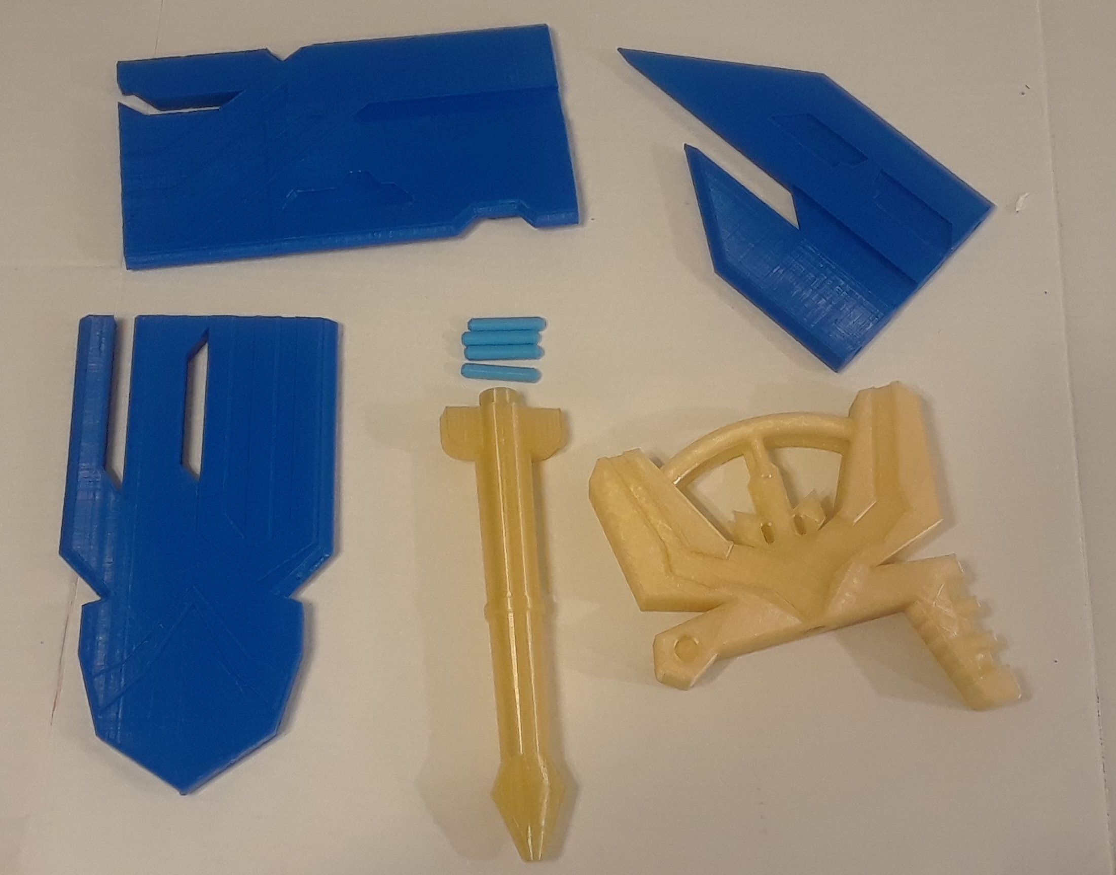 thumbnail image 2 of TF-Lab Star Saber Sword Upgrade Kit For Transformers Legacy Armada Optimus Prime – Silver, 6 Inches 2 of 4