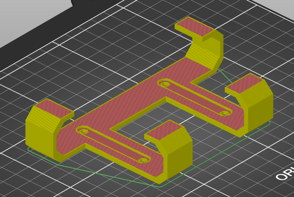 Free STL File Zip Tie Bracket For Harmony Remote Hub 3D Printer Design 