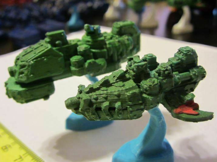 Free 3D file Forbidden Stars Ork Space Fleet - Remake・3D print design ...