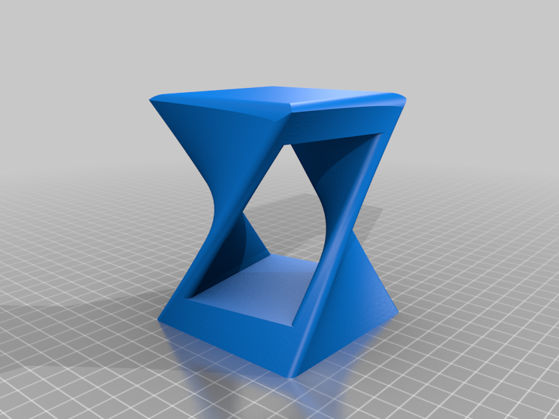Archivo 3D gratuito Quarter Turn Square Stand・Objeto para descargar e ...