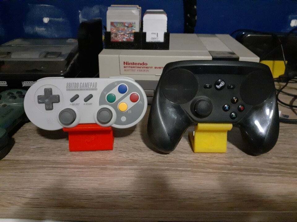 Free STL file 8BitDo Steam Controller Stand・3D printable object to ...