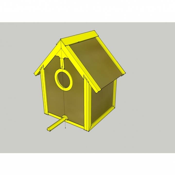 Free 3D file Bird House 🐦・3D printing model to download・Cults