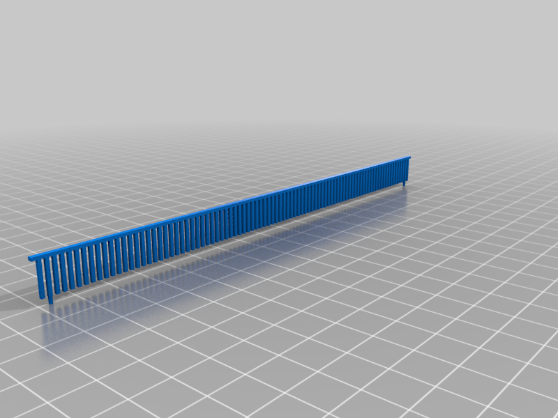 Bridge Railing Stl Free STL file Small Bridge in H0/HO 🤏・3D printer model to download・Cults